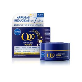 Nivea Q10+ Anti-arrugas Crema de Noche Tratamiento Facial Hidratante Antiedad 50 ml