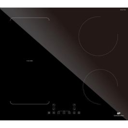 Placa de inducción CONTINENTAL EDISON de 4 zonas CETI4ZFLEX3 - Flex - 7200W - 4 boosters - negro Placa de inducción CONTINENTAL EDISON de 4 zonas CETI4ZFLEX3 - Flex - 7200W - 4 boosters - negro