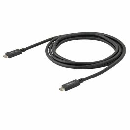 Cable USB C Startech USB315CC2M 2 m Negro