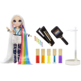 Rainbow High Estudio de Peluquería 5 en 1 Amaya Raine con Muñeco Articulado, Atuendo, Botas, Pendientes, Cremas Colorantes y Accesorios Precio: 63.69000044. SKU: B1GSDFW8SP
