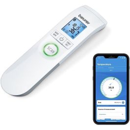 Beurer Termómetro Digital Clínico FT-95 Sin Contacto Piel, 60 Memorias, Compatible con Apps - Ref. 795.07 Precio: 33.4999995. SKU: B1HPC4C5BK