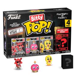 FUNKO Bitty POP Five Nights at Freddys Foxy - Blister 4 figuras con 1 figura misteriosa