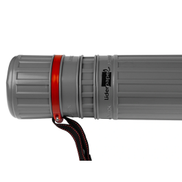 Liderpapel Portaplanos Diámetro 9 cm Extensible hasta 125 cm Gris