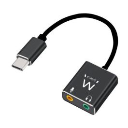 Ewent Cable Adaptador Audio USB Tipo C EC1645 a 2x Jack 3.5 mm para PC, Portátil, Tablet y Smartphone Precio: 9.5000004. SKU: S6503556
