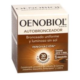 Oenobiol Autobronceador Cápsulas 30 Cap. Brillo Uniforme Sin Sol para Todo Tipo de Pieles Precio: 156.4999997. SKU: B1CTNTLNAF