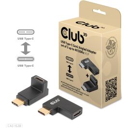 Club3D Adapter USB 3.2 Tipo C a USB 3.2 Tipo C Angulado St/Bu
