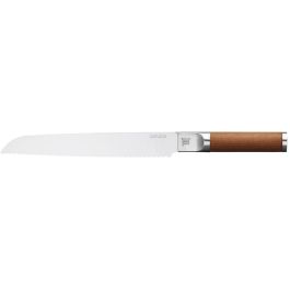 Fiskars 1026421 Cuchillo para Pan Norden, hoja de Acero al Carbón de 23 cm, mango de Madera, ideal para Cocina Precio: 159.50000022. SKU: B1H9B3QRGM