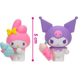 Famosa Hkt06000 Pack 2 Figuras Surtidas Hello Kitty 5 cm - Personajes variados con accesorios