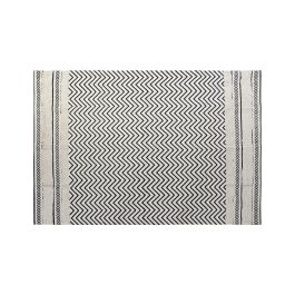 DKD Home Decor Alfombra Scandi Negro Blanco Zig Zag 180 x 120 cm Poliéster Algodón Precio: 22.42614. SKU: S3038132