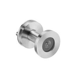 ARTICULOS INOXIDABLES IN.23.010 Mirilla de Puerta Inox con Lentes de Cristal para Puertas de 35 a 50 mm y de 51 a 80 mm