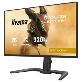 iiyama G-MASTER Gold Phoenix GB2591HSU-B1 Gaming Monitor 24.5" FHD 1920x1080 Fast IPS 320Hz 0.4ms HDR10 G-SYNC AMD FreeSync Negro