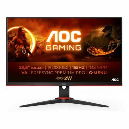 Monitor Gaming AOC 24G2SAE/BK 23.8"/ Full HD/ 1ms/ 165Hz/ VA/ Multimedia/ Negro