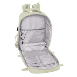 Safta Mochila Viaje Cabina Portatil 15,6'' Beige 29x44x19 cm