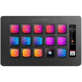 Stream Deck Slim Mars Gaming MSD-ONE/ 15 Teclas LCD/ Negro Stream Deck Slim Mars Gaming MSD-ONE/ 15 Teclas LCD/ Negro