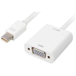 Sharkoon Cable Mini DisplayPort a VGA 15cm Blanco - Adaptador Conector Macho a Hembra, Resolución 3840x2160 Precio: 35.50000003. SKU: B1GBQETFJS