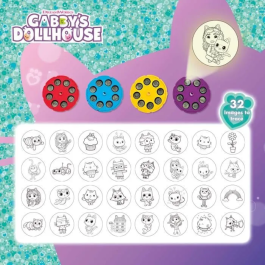 Lisciani Giochi Proyector de Dibujo Gabby y la Casa Mágica LIS1721812521150 Accesorios Incluidos Varios Modelos