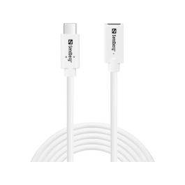 Sandberg Cable Extensor USB-C Macho a Hembra 2 Metros para Carga Rápida 100W y Datos Súper Veloces 10 Gbps (USB 3.1) Precio: 18.69000001. SKU: B1JZBJD9K2