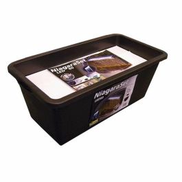 Ubbink Niagara 60 Led Kit de cuchilla de agua con iluminación LED para cascadas, acero inoxidable 304, incluye bomba y manguera