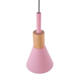 Lámpara Colgante Talisay SKD-P80004 Diseño Industrial de Metal para Interiores, Compatible Bombilla E27, Cable Regulable en Altura
