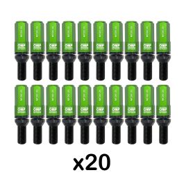 Omp Speed Juego De 20 Tornillos Con Protector De Aluminio De Colores M14x1.25 Llave De 17-19 Largo 28 mm Con Protector Verde OMPS09971408 Omp Speed Juego De 20 Tornillos Con Protector De Aluminio De Colores M14x1.25 Llave De 17-19 Largo 28 mm Con Protector Verde OMPS09971408