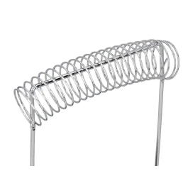 Liderpapel Limpiador con Soporte para Brochas y Pinceles de Aluminio 18x10,5 cm