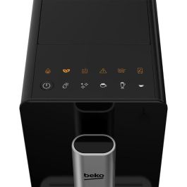 Beko CEG3194B Cafetera espresso automática 1350W, 19 bar, Jarra de Leche, Depósito 1.5L Agua y 125g Granos, Negra