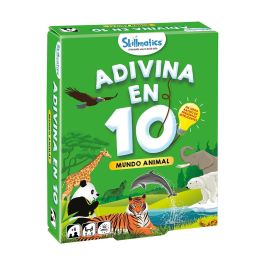 LÚDILO SKILL196Sgap Juego de Preguntas Mundo Animal para Niños +6 Años, Español