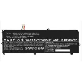 CoreParts Laptop Battery for HP 43.32Wh 4 Cell Li-ion 7.6V 5700mAh Black and Silver, for HP Elite X2 1012 G2 Series Precio: 55.68999953. SKU: B183ECG9CT