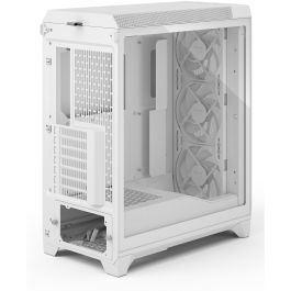 Fractal Design Caja ATX Meshify 3 White TG Clear Tint FD-C-MES3A-04 Torre Gaming con Ventana y Refrigeración de Alto Rendimiento Color Blanco