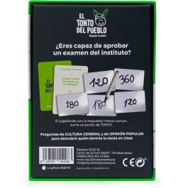 GDM Juego Mesa El Tonto Del Pueblo - Demuestra lo que has aprendido en la ESO