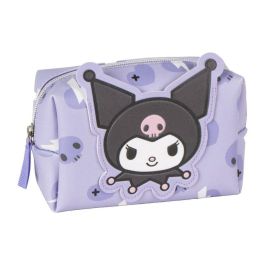 Cerdá Neceser de Aseo para Viajes Hello Kitty Colección Invierno 2025 Morado | Bolsa Organizadora de Cosméticos Infantil para Niñas