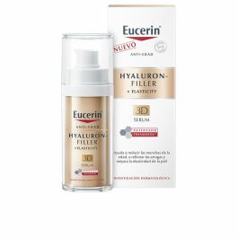 Eucerin HYALURON-FILLER + Elasticity Serum Tratamiento Facial Antiedad Piel Madura: Rellena Arrugas, Reafirma, Reduce Manchas 30 ml Precio: 39.99000027. SKU: S05102026