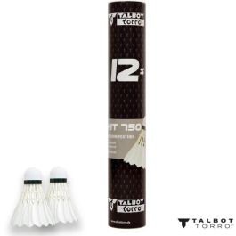 Schildkrot Volantes de Bádminton HIT 750 TRAINING Speed 77 con Plumas Naturales para Entrenamiento y Juego