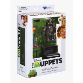 Diamond Collection Set 2 Figuras Diamond Select Toys Scooter y Rolf de Los Teleñecos