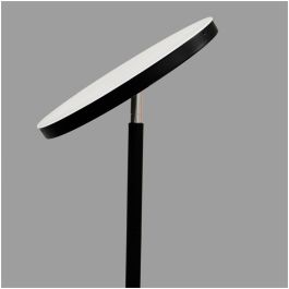 Cristalrecord Lámpara de pie Dencel 24W, 2200 lm, Negra, Ø25 x 175 cm, Dimmable, 3CCT