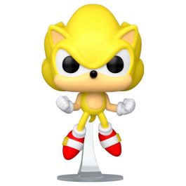 FUNKO Figura POP! Sonic The Hedgehog Super Sonic Exclusiva 9cm Vinilo