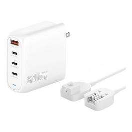 4smarts 545100 Cargador GaN Flex Pro 100W 3 USB-C + 1 USB-A para Viaje