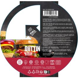 Quttin Sartén 26 cm aluminio forjado inducción full spiral (4 Unidades)