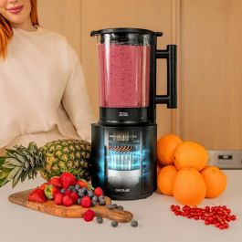 Cecotec 03986 Batidora de vaso 1.8 L, 2700 W, Cuchillas de Titanio, Jarra de Vidrio, Negro