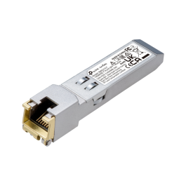 TP-LINK Modulo 10GBASE-T RJ45 SFP+. Transceptor de cobre RJ45 de 10 Gbps, Plug and Play con ranura SFP+, compatible con DDM Precio: 50.94999998. SKU: B1FJDL2QGZ
