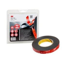 3M 5952F Cinta Adhesiva Acrílica VHB Doble Cara 19mm x 11m, Grosor 1.1mm, Negra para Uniones en Pintura en Polvo Precio: 54.58999942. SKU: B12ED9QTBF