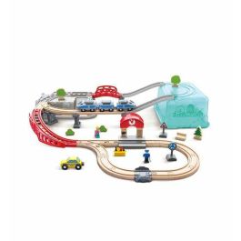 Juego de bloques de construcción tren de ciudad 84.20x75.60x19.10 cm Precio: 39.99776. SKU: B15SLTW7VH