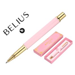 Boligrafo Belius Macaron Bliss Forma Hexagonal Color Rosa Y Dorado Tinta Azul Caja De Diseño Precio: 6.59000001. SKU: B17PP77285