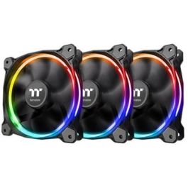 Thermaltake Riing 12 LED RGB Fan Sync Edition Ventilador 120mm Pack de 3 Negro para PC Precio: 46.49999992. SKU: B1EPY8NEPV