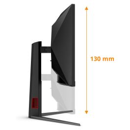 AOC CU34G4 34" (3440x1440) FastVA 180Hz 0.5ms Curvo HDR10 FreeSync Premium HDMI DisplayPort Gaming Monitor Negro