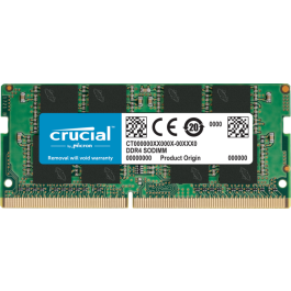Crucial Memoria RAM DDR4 8GB SODIMM 3200 MHz PC4-25600 CL22 Precio: 39.49999988. SKU: S7736423
