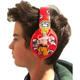 Madcow entertainment Auriculares Teknofun Goku y Vegeta Dragon Ball Z - 150 dB, cable 1.2 m