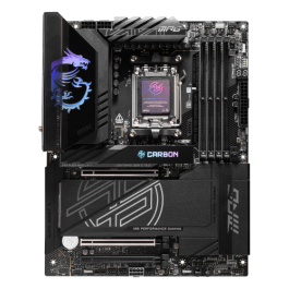 MSI Placa Base MPG X870E Carbon WiFi AMD AM5 X870 4DDR5 LAN 5G WiFi 7 BT 5.4 ATX 911-7E49-014