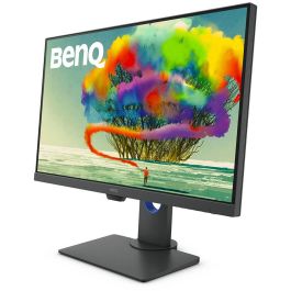 BenQ PD2705Q Monitor 27" Quad HD 2560x1440 IPS LED, 100% sRGB, Altavoces, VESA, Gris - 9H.LJELA.TBE