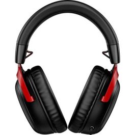 Auriculares inalámbricos para juegos - HyperX Cloud III - para PC y consola - Negro/Rojo